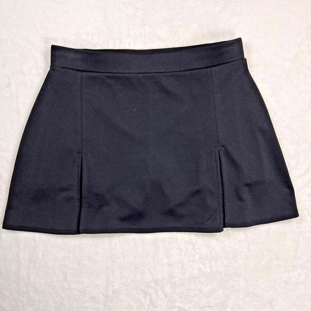Inphorm Black Tennis Skort Size Small S Pleated Athletic Golf Pickleball Skirt